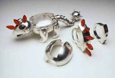 Hedgerex (box jewellery set, box, rings, pendant)